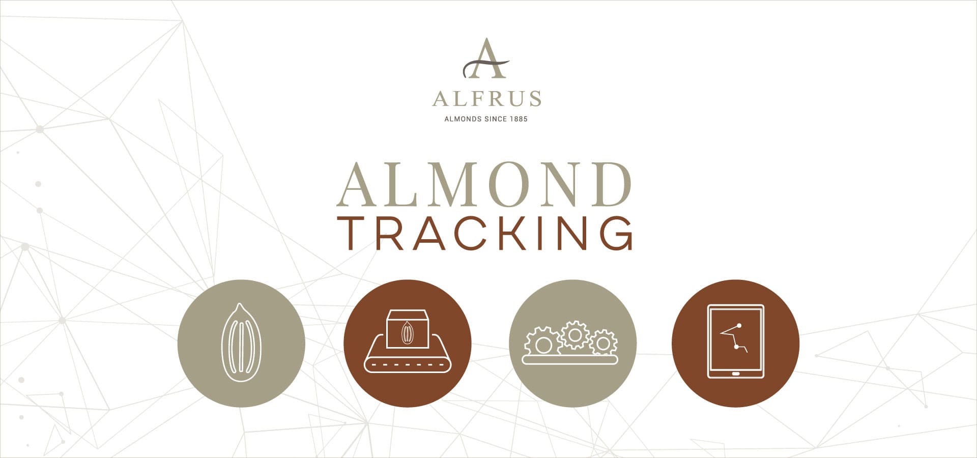 high quality almonds tracked with mes 4.0