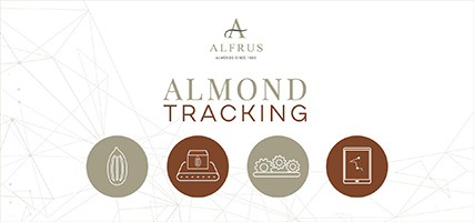 high quality almonds tracked with mes 4.0 alfrus